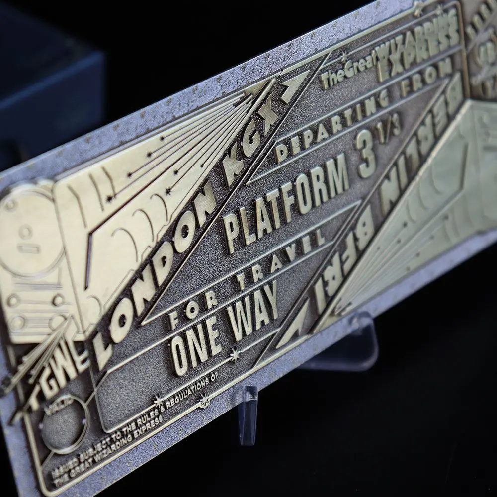 Fantastic Beasts Replica The Great Wizarding Express Limited Edition Train Ticket termékfotó