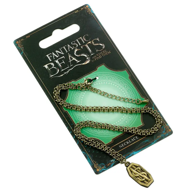 Fantastic Beasts Tarajos Gőte Logós nyaklánc termékfotó
