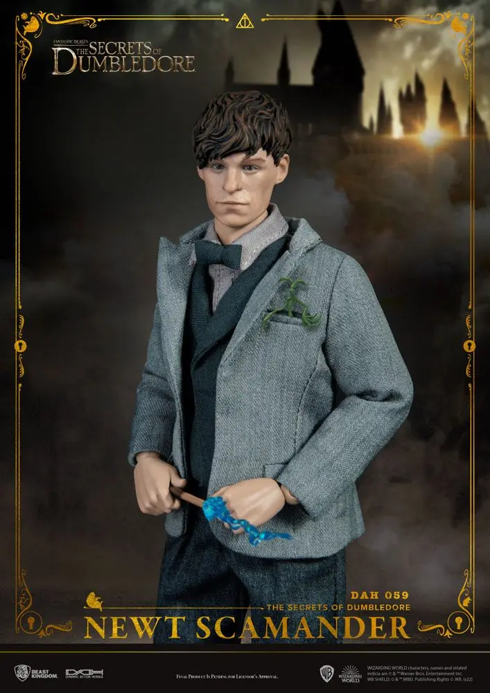 Fantastic Beasts: The Secrets of Dumbledore Dynamic 8ction Heroes akciófigura 1/9 Newt Scamander 20 cm termékfotó