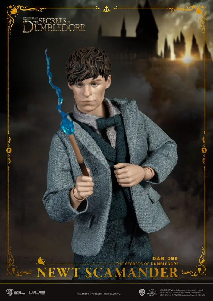 Fantastic Beasts: The Secrets of Dumbledore Dynamic 8ction Heroes akciófigura 1/9 Newt Scamander 20 cm termékfotó