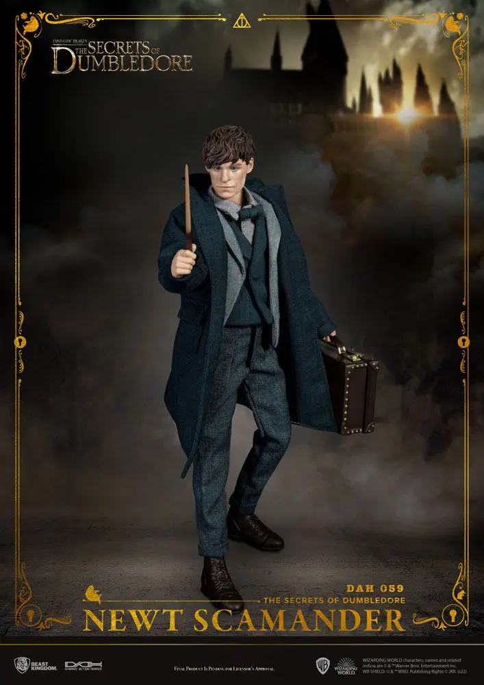 Fantastic Beasts: The Secrets of Dumbledore Dynamic 8ction Heroes akciófigura 1/9 Newt Scamander 20 cm termékfotó