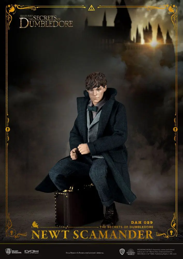Fantastic Beasts: The Secrets of Dumbledore Dynamic 8ction Heroes akciófigura 1/9 Newt Scamander 20 cm termékfotó