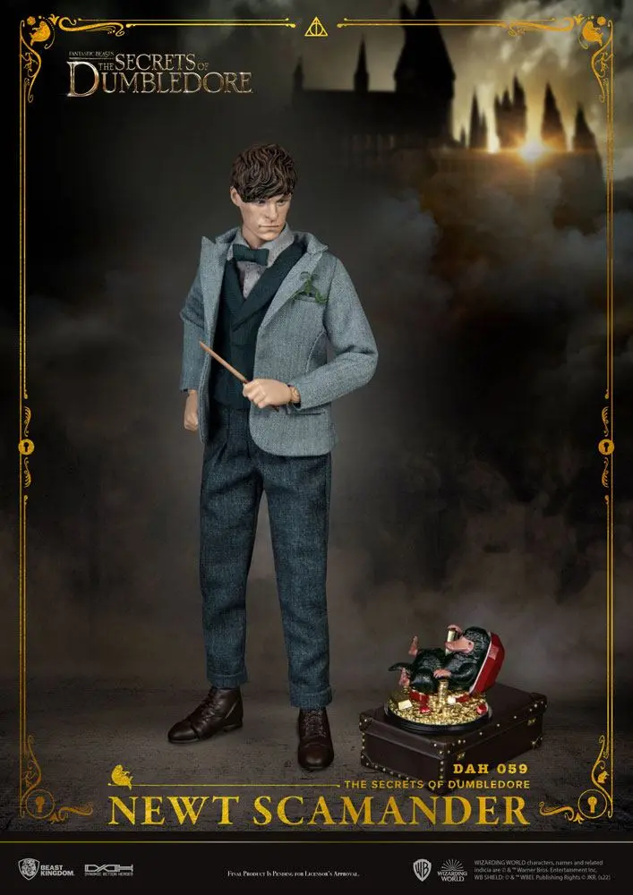 Fantastic Beasts: The Secrets of Dumbledore Dynamic 8ction Heroes akciófigura 1/9 Newt Scamander 20 cm termékfotó