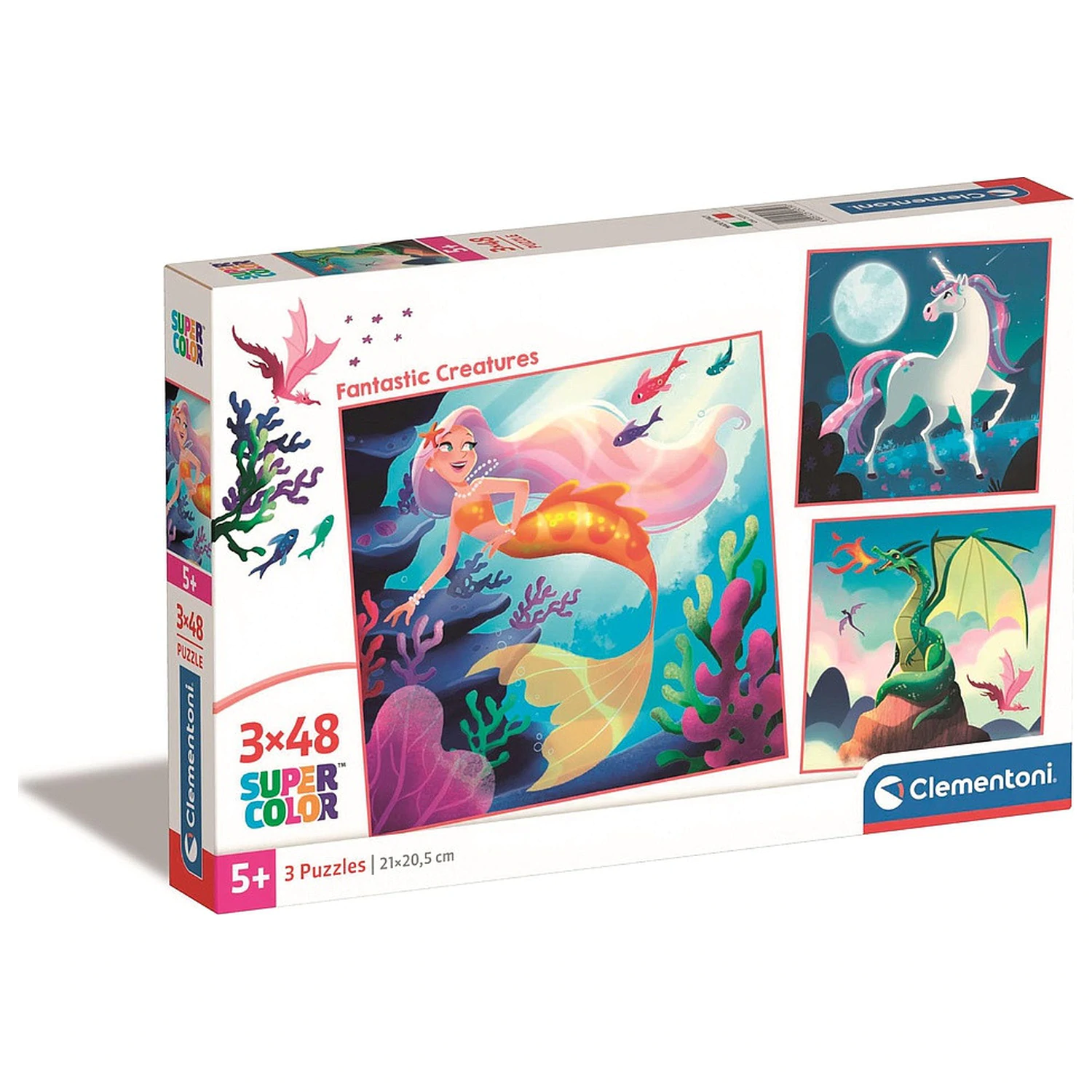Fantastic Creatures Magic 3x48 db-os puzzle Clementoni termékfotó