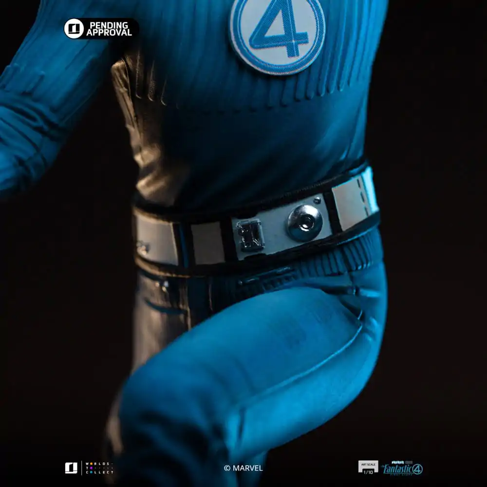 Fantastic Four Art Scale 1/10 Mr. Fantastic and H.E.R.B.I.E szobor figura 26 cm termékfotó