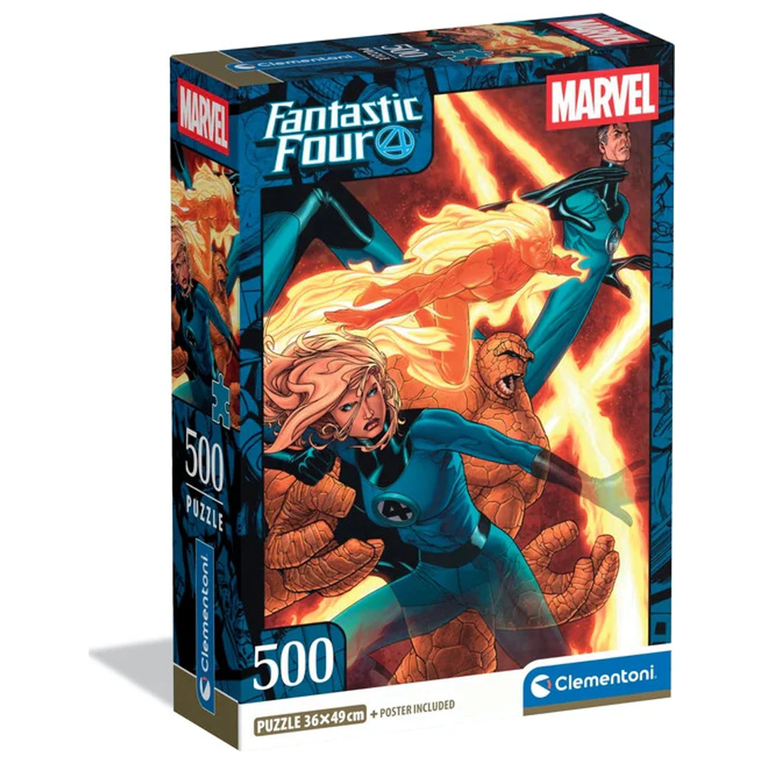 Fantastic Four Flame 500 db-os Compact puzzle  termékfotó