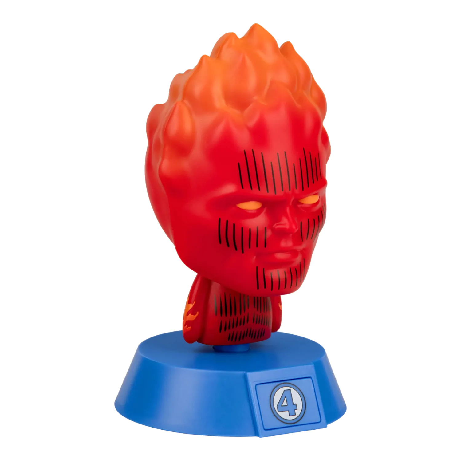 Fantastic Four Human Torch Icons lámpa 11 cm termékfotó