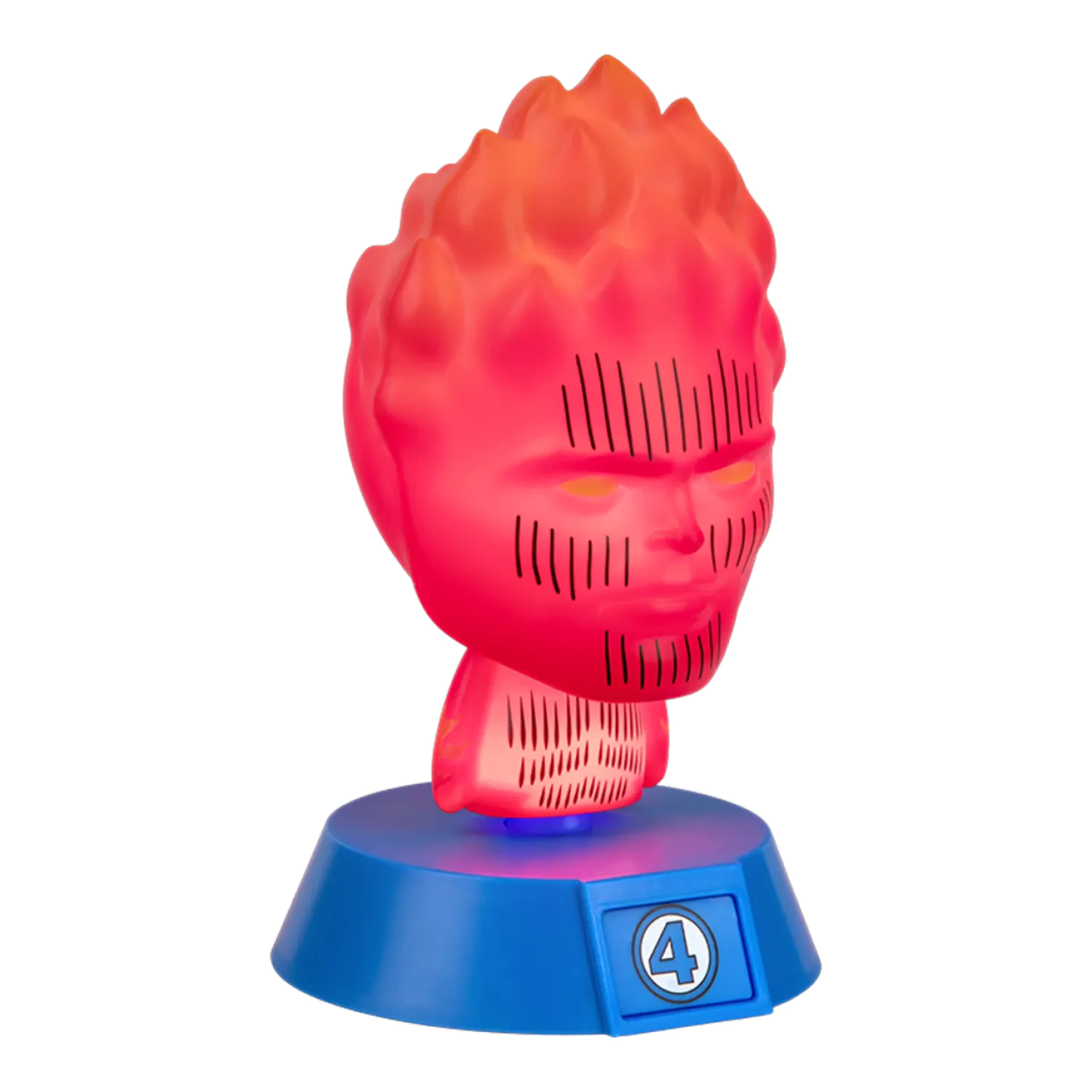 Fantastic Four Human Torch Icons lámpa 11 cm termékfotó