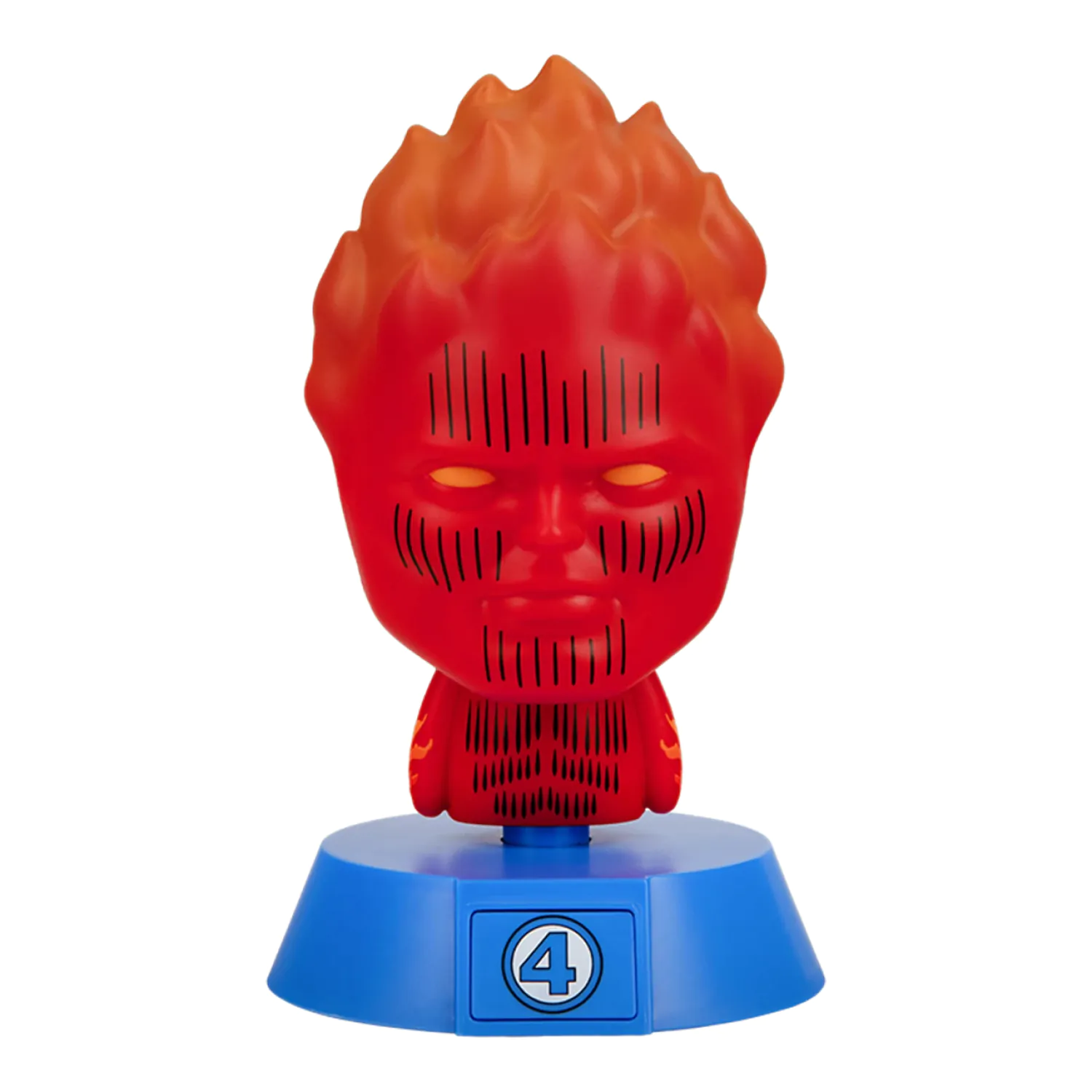 Fantastic Four Human Torch Icons lámpa 11 cm termékfotó