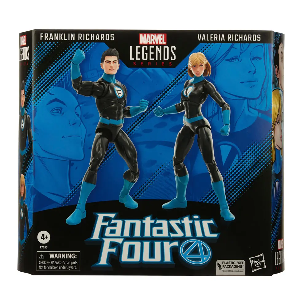 Fantastic Four Marvel Legends Franklin Richards and Valeria Richards akciófigura csomag 15 cm termékfotó