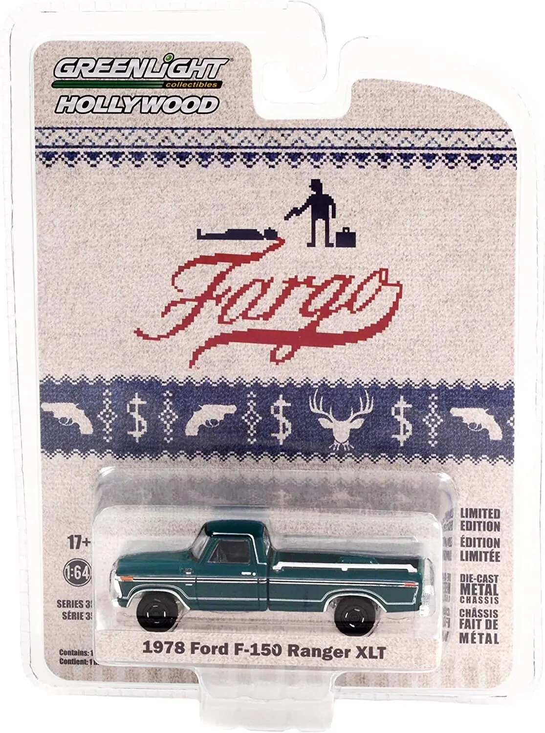 Fargo Diecast Model 1/64 1978 Ford F-150 Ranger XLT termékfotó