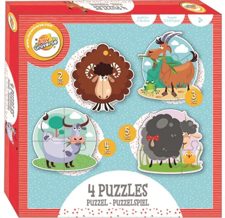 Farm forma puzzle szett termékfotó