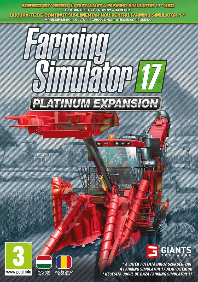 Farming Simulator 17 Platinum Expansion (PC) termékfotó