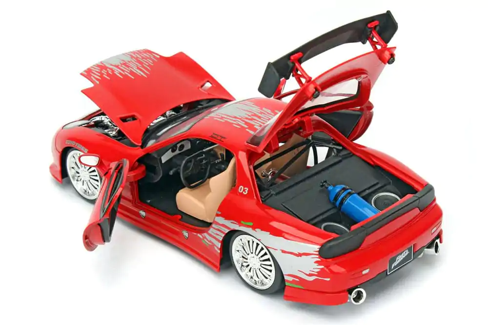 Fast & Furious Diecast Model 1/24 1993 Mazda RX-7 termékfotó