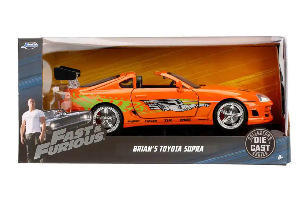 Fast & Furious Diecast Modell 1/24 1995 Toyota Supra termékfotó