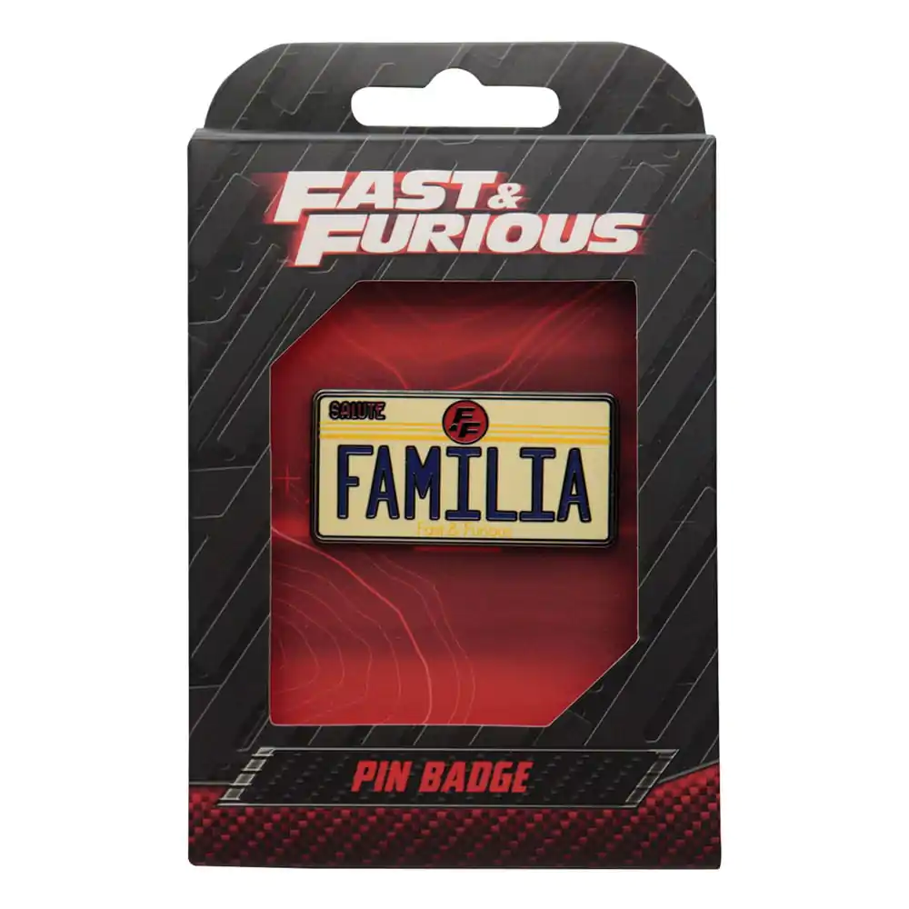 Fast &amp; Furious Familia rendszámtábla kitűző termékfotó