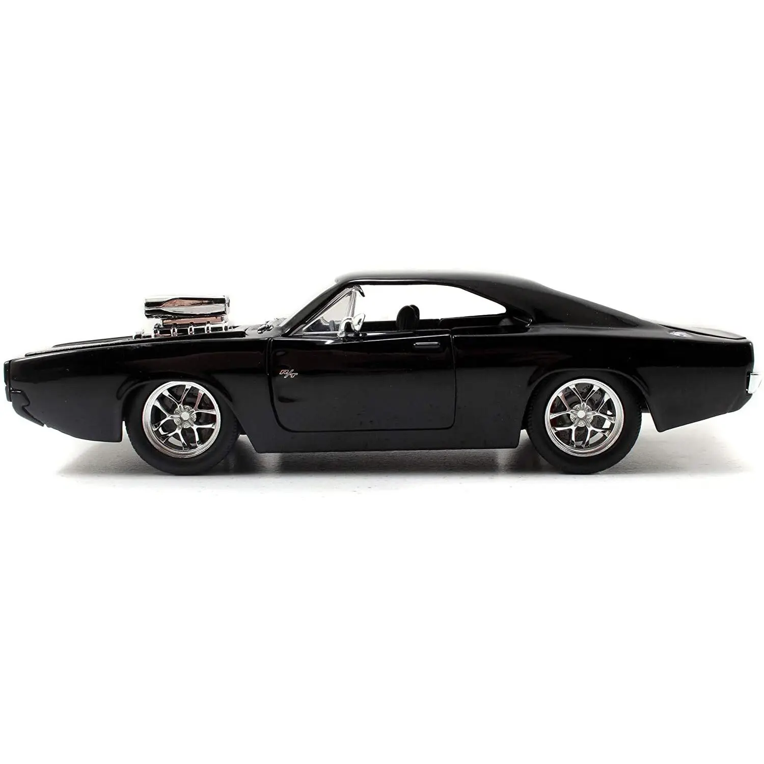 Fast and Furious Dom figura és Dodge Charger R/T fém autó termékfotó