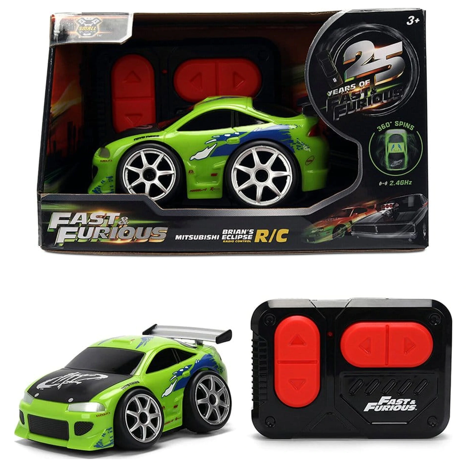 Fast & Furious 1:28 Small Blocks távirányítós autó termékfotó