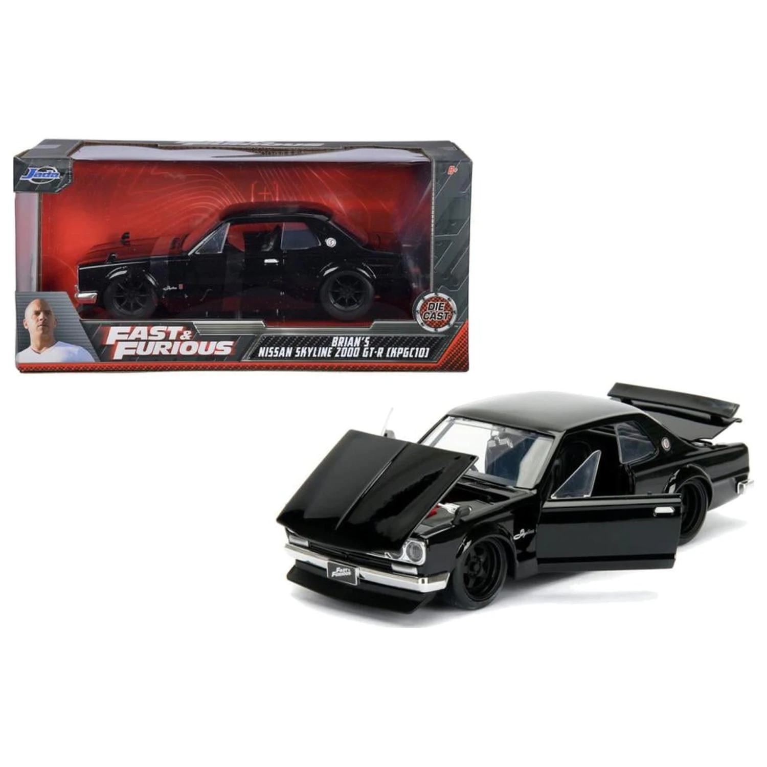 Fast & Furious 1971 Nissan Skyline 1:24 termékfotó