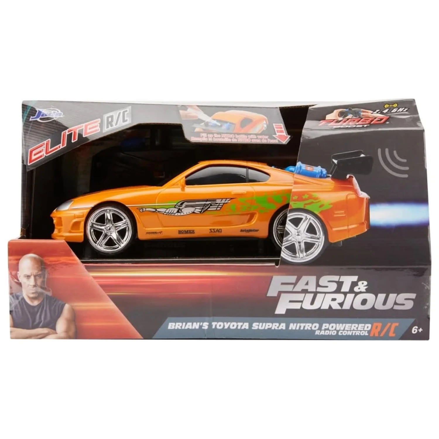Fast & Furious 1995 Toyota Supra RC távirányítós autó 1:24 termékfotó