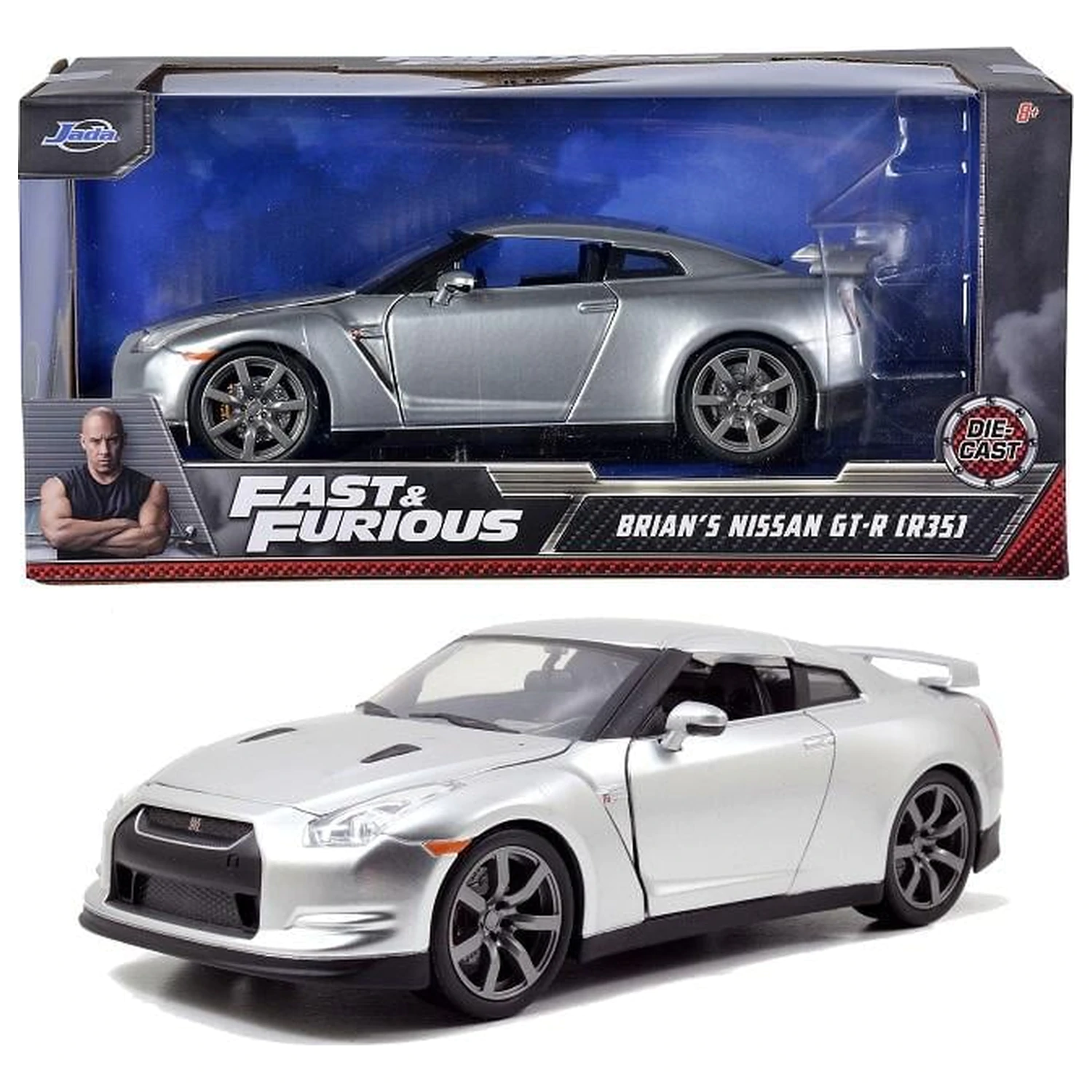 Fast & Furious 2009 Nissan GT-R 1:24 termékfotó