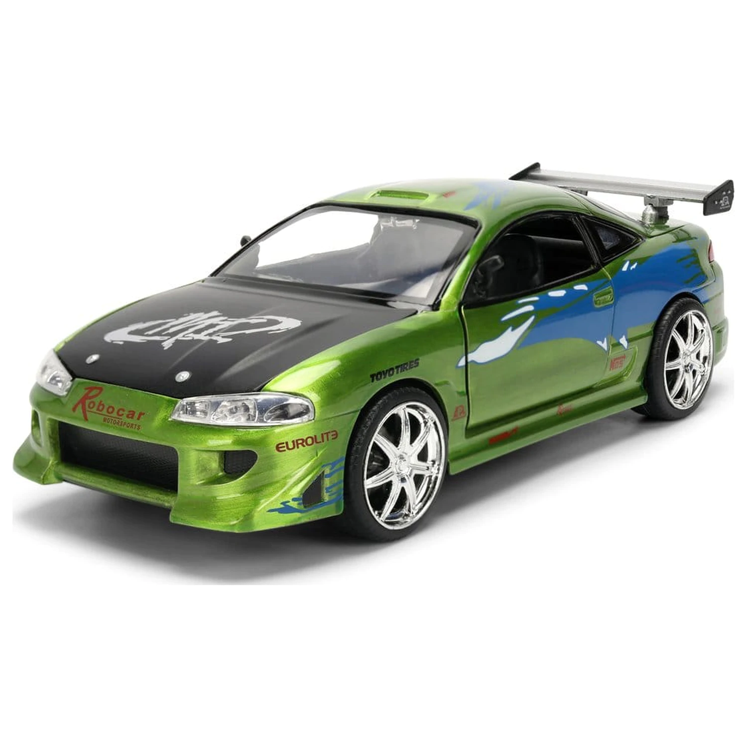 Fast & Furious Diecast jármű 1:24 Anniversary Mitsubishi 19 cm termékfotó