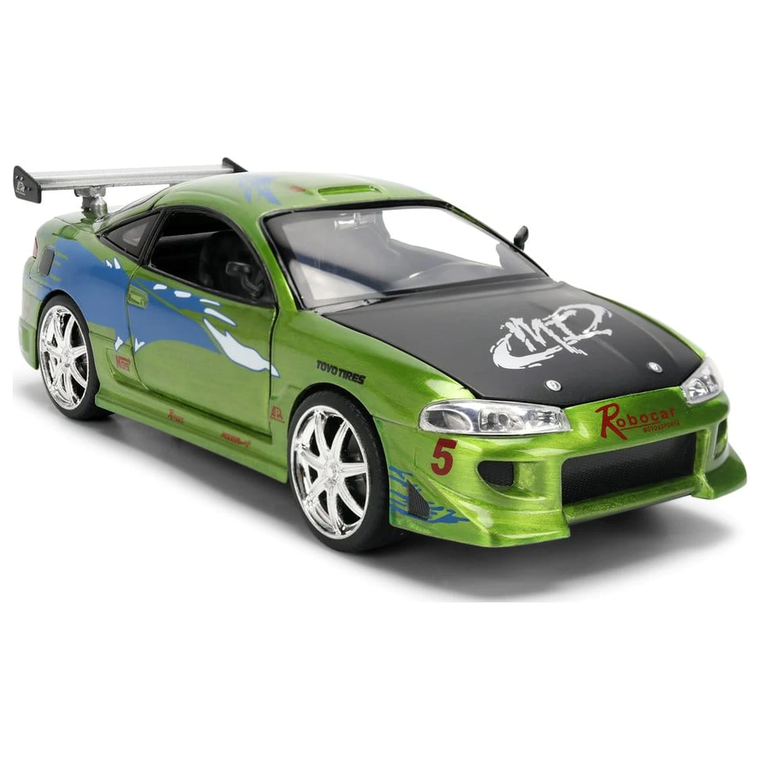 Fast & Furious Diecast jármű 1:24 Anniversary Mitsubishi 19 cm termékfotó