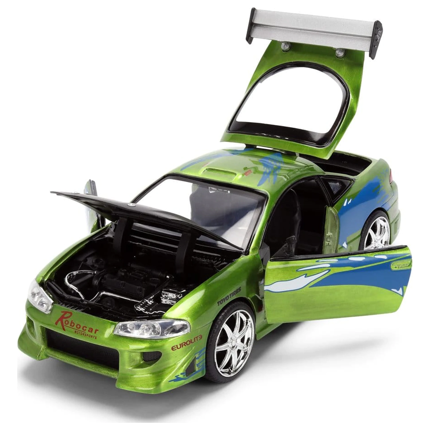 Fast & Furious Diecast jármű 1:24 Anniversary Mitsubishi 19 cm termékfotó