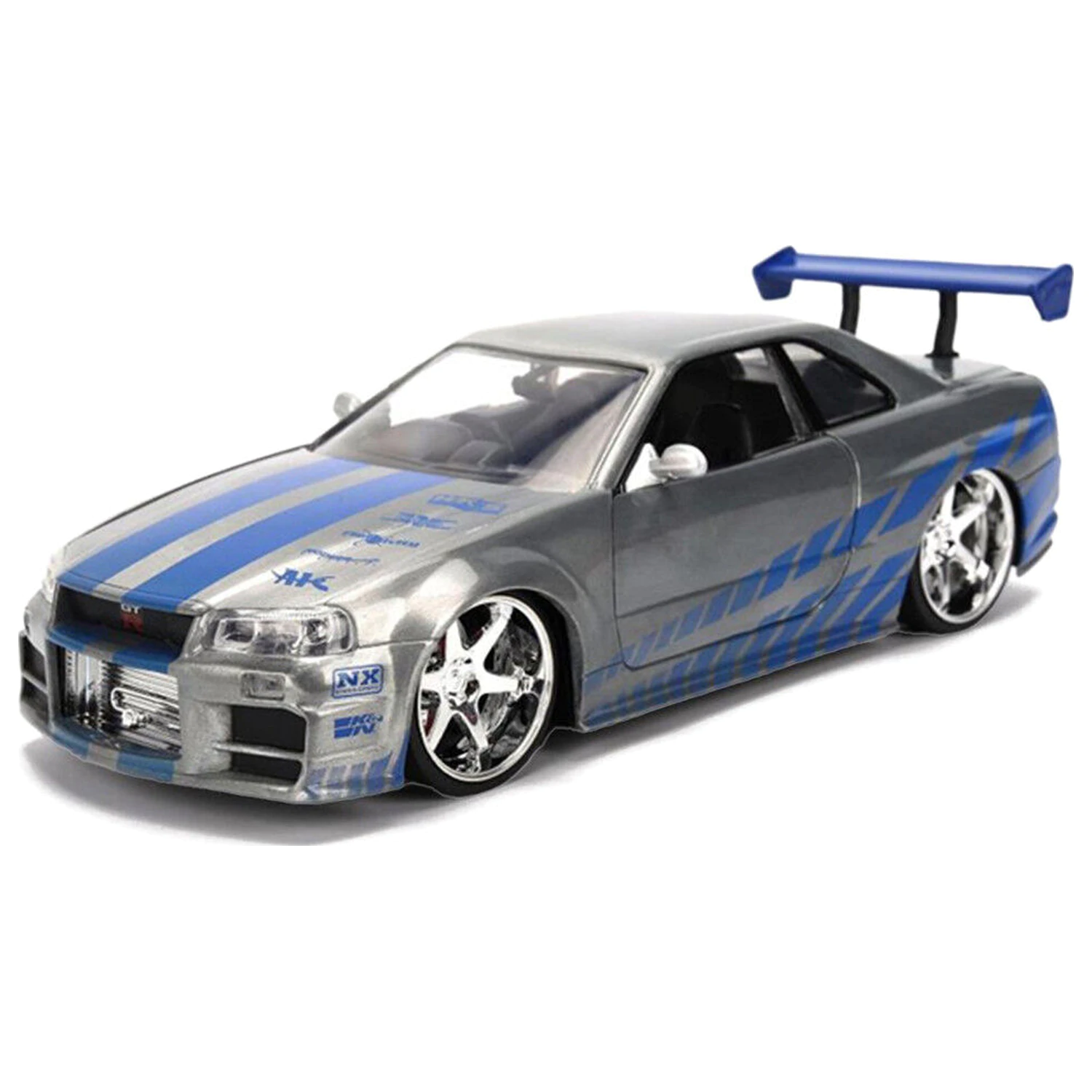 Fast & Furious Diecast jármű 1:24 Anniversary Nissan Skyline 19 cm termékfotó