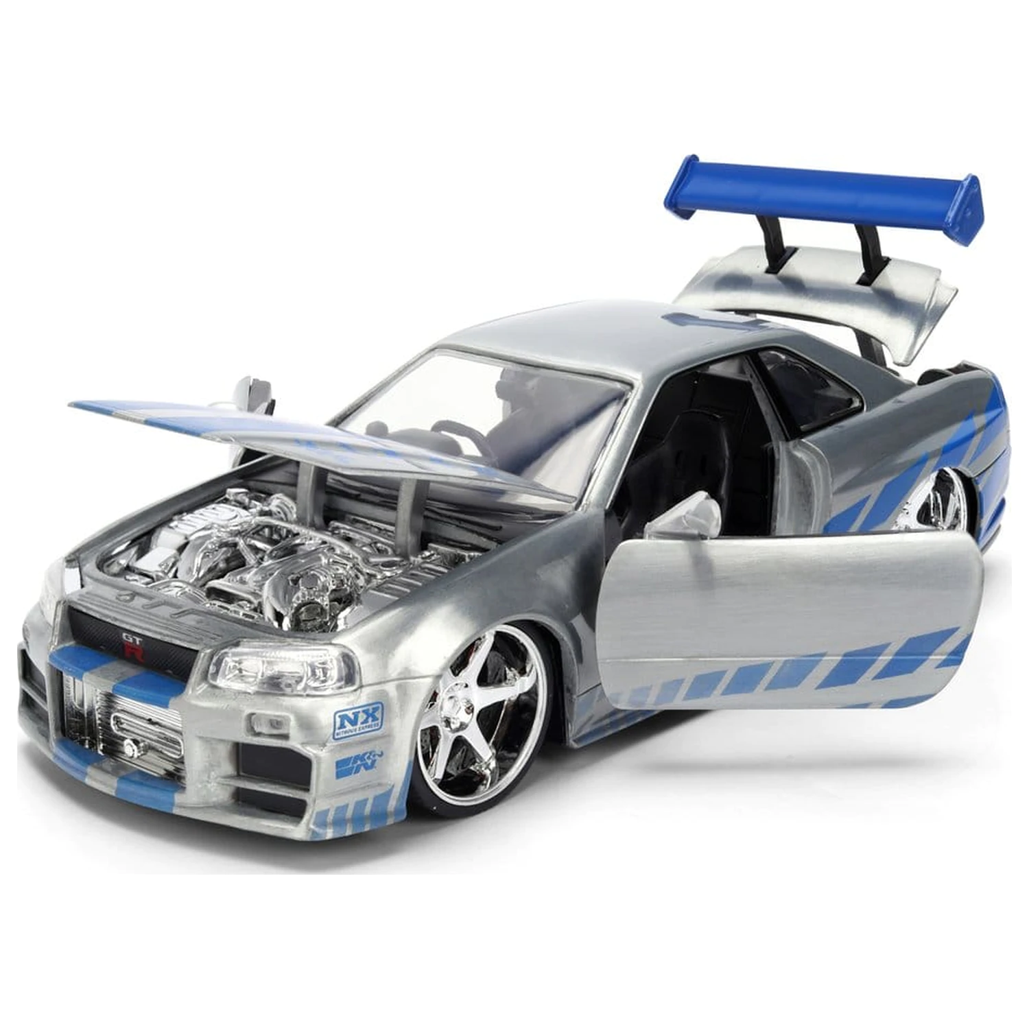 Fast & Furious Diecast jármű 1:24 Anniversary Nissan Skyline 19 cm termékfotó