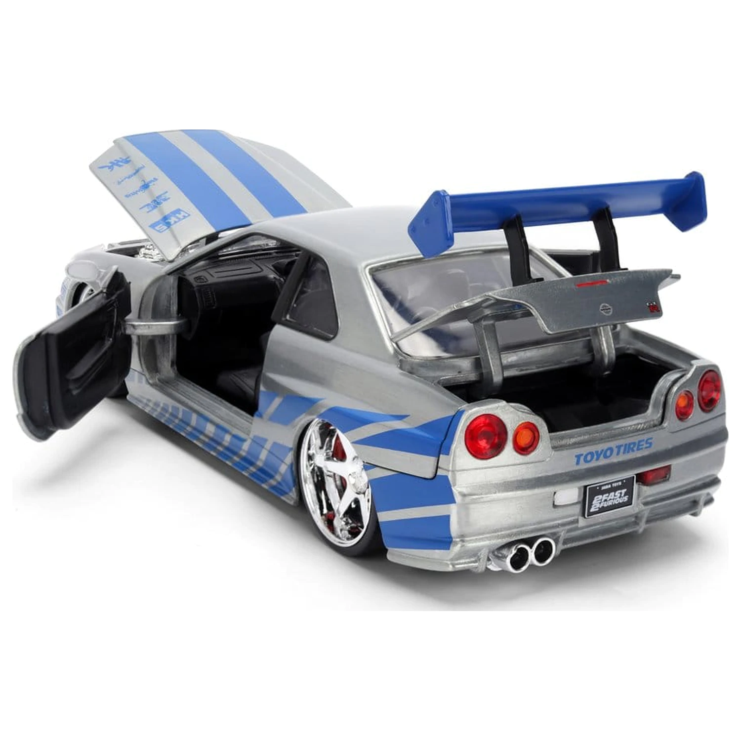 Fast & Furious Diecast jármű 1:24 Anniversary Nissan Skyline 19 cm termékfotó