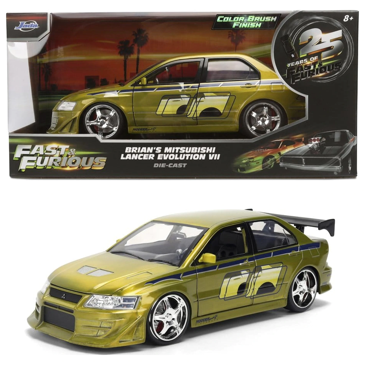 Fast & Furious Diecast Model 1/24 Anniversary Mitsubishi  termékfotó