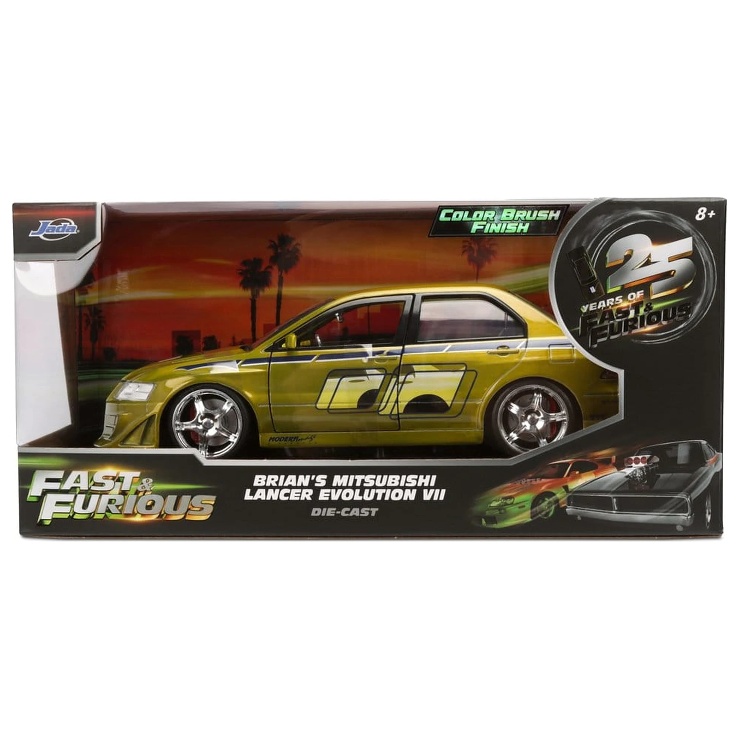 Fast & Furious Diecast Model 1/24 Anniversary Mitsubishi  termékfotó