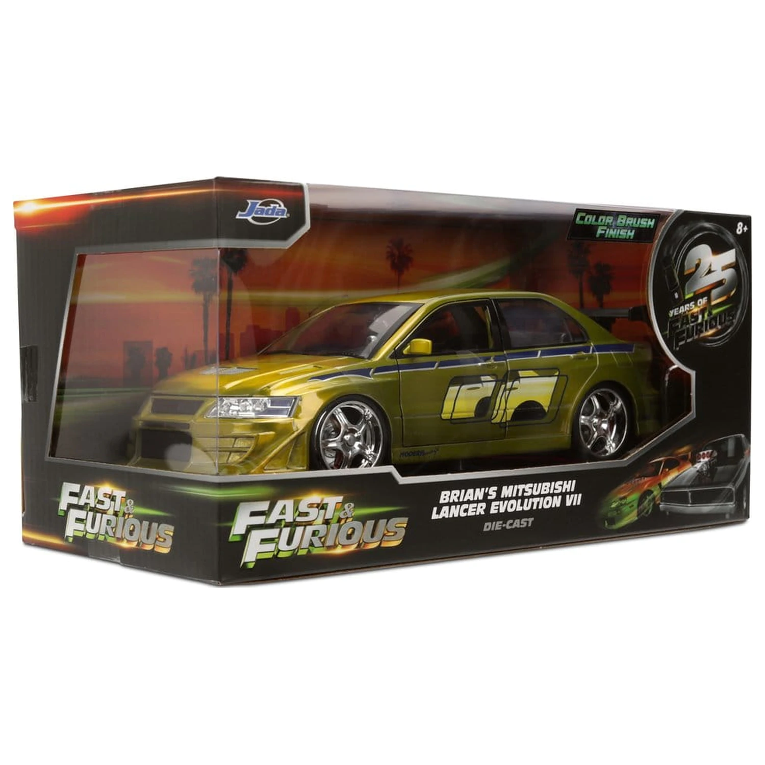 Fast & Furious Diecast Model 1/24 Anniversary Mitsubishi  termékfotó