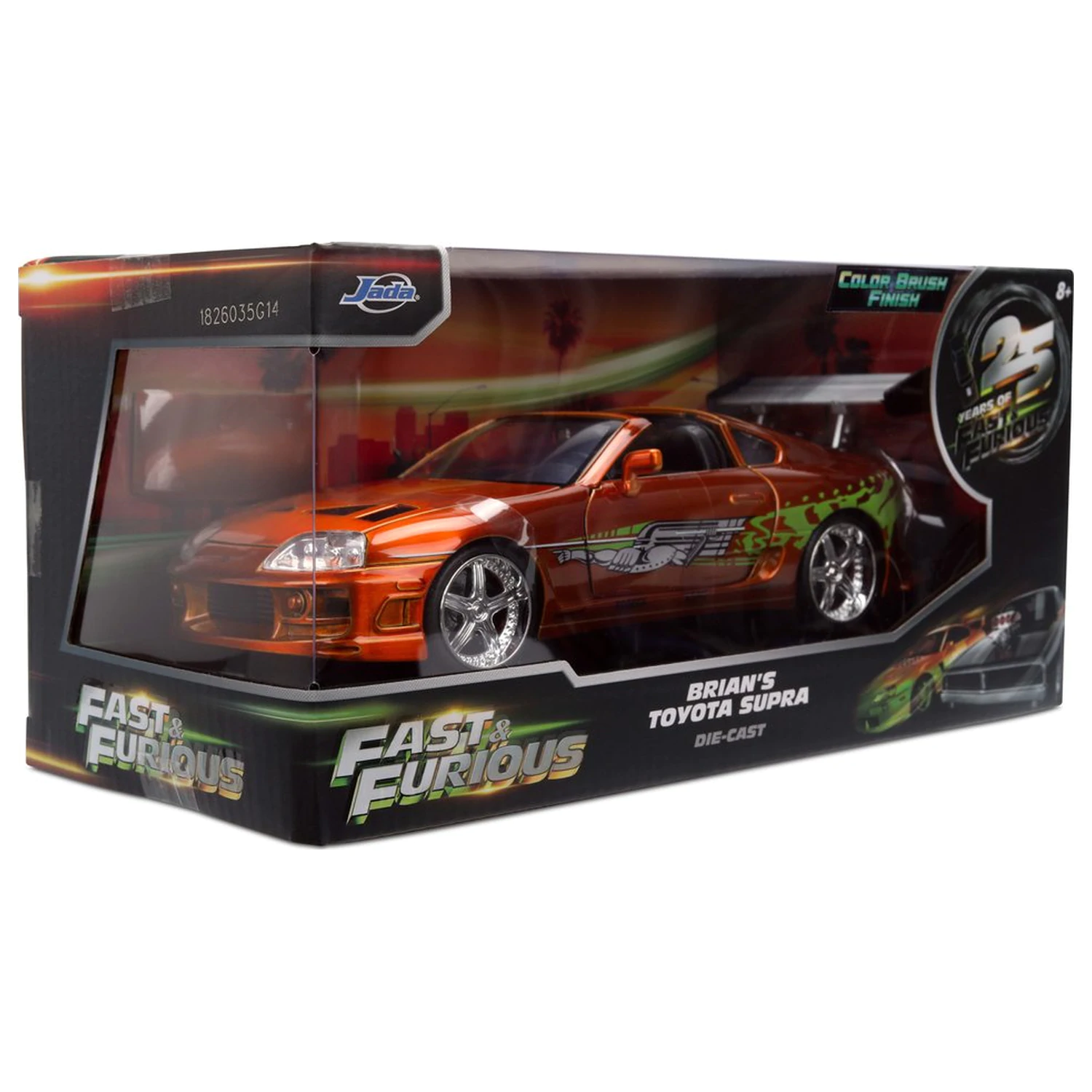 Fast & Furious Diecast Model 1/24 Anniversary Toyota Supra  termékfotó