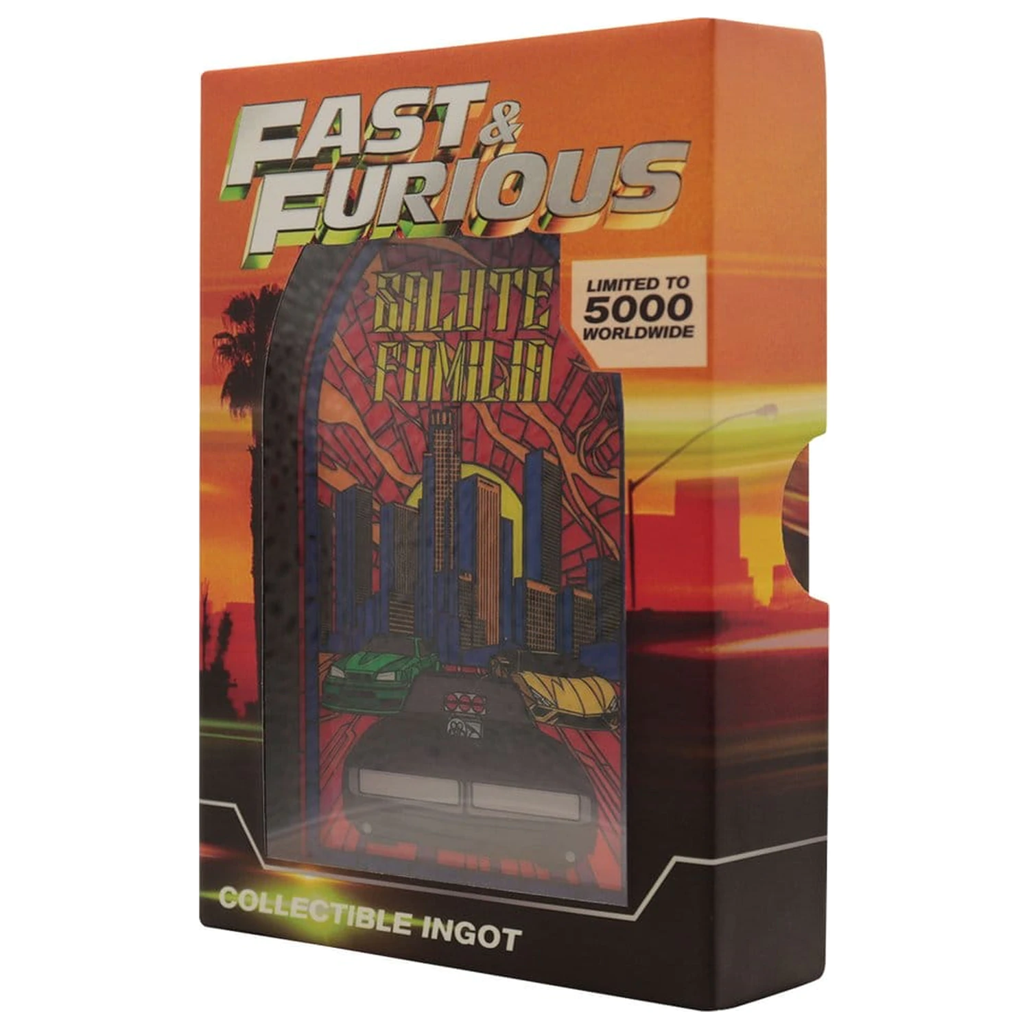Fast & Furious Ingot Stained Glass Style Metal termékfotó