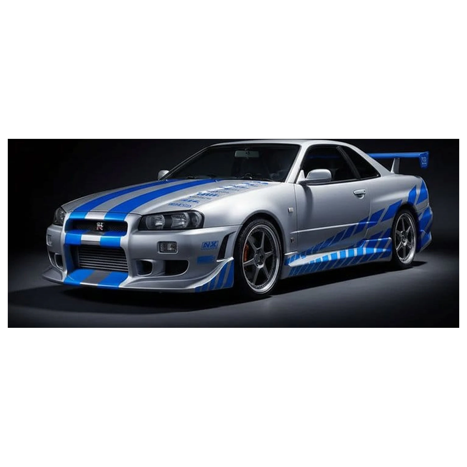 Fast & Furious modell készlet Brian's 1999 Nissan Skyline GT-R termékfotó