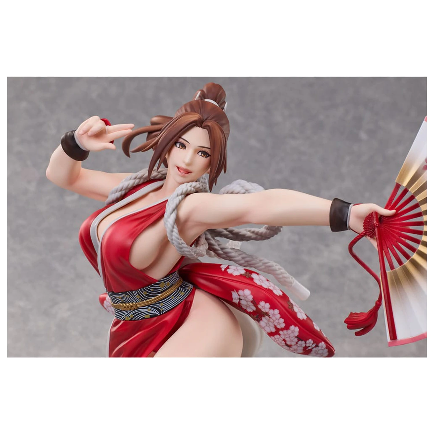Fatal Fury: City of the Wolves B-Style 1/4 Mai Shiranui: Dance of the Cherry Blossom Storm Suzaku PVC szobor figura 40 cm   termékfotó