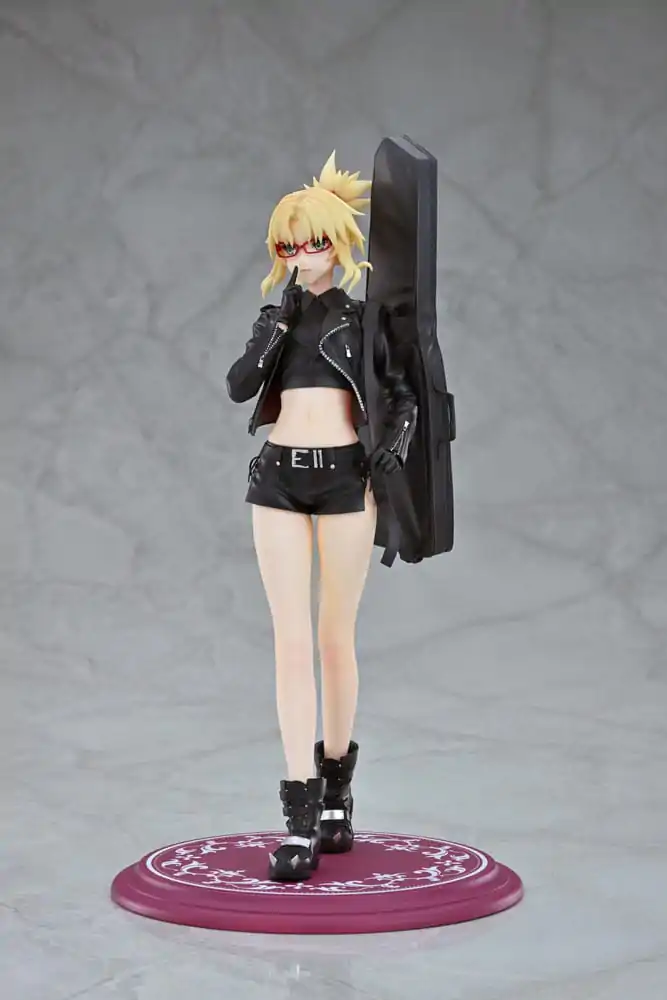 Fate/Apocrypha 1/7 Red Saber (Mordred) Original Glasses Model Ver. PVC szobor figura 22 cm termékfotó