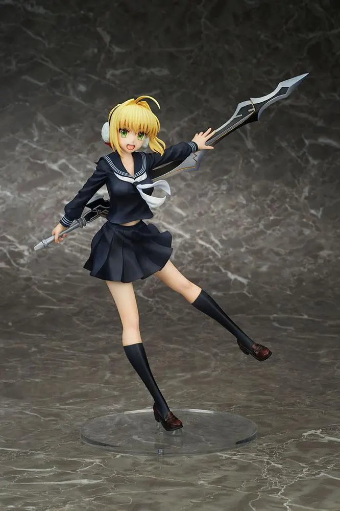 Fate/EXTELLA: Link 1/7 Nero Claudius Winter Roman Another Ver. PVC szobor figura 23 cm termékfotó