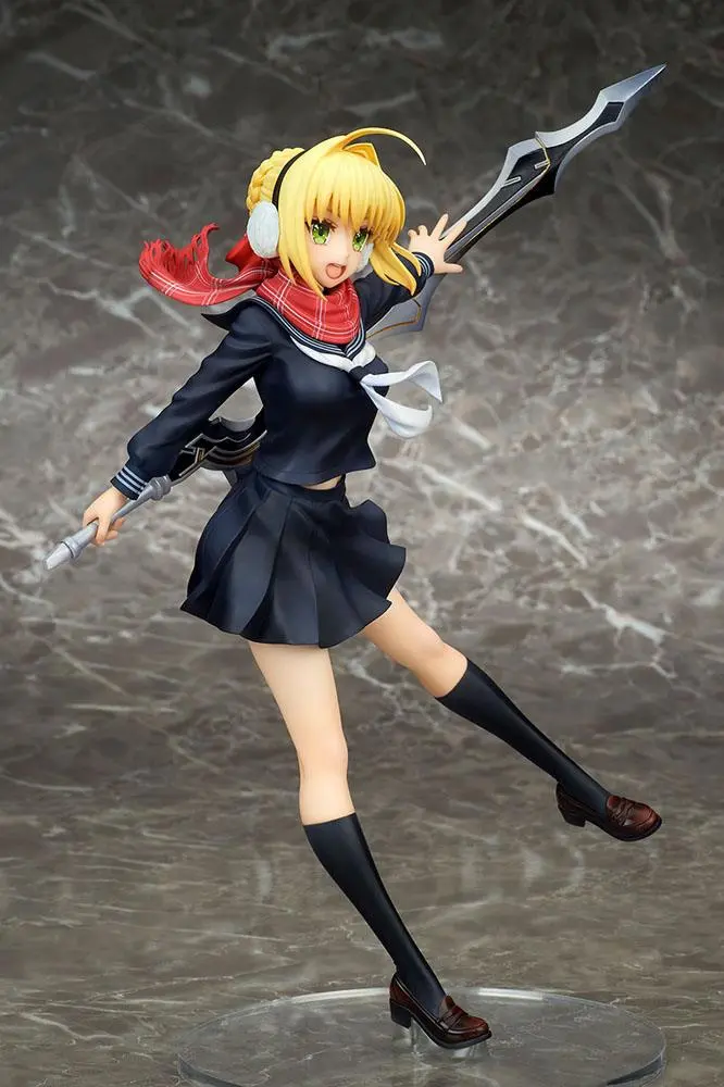 Fate/EXTELLA: Link 1/7 Nero Claudius Winter Roman Another Ver. PVC szobor figura 23 cm termékfotó
