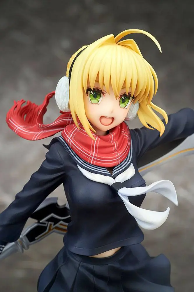 Fate/EXTELLA: Link 1/7 Nero Claudius Winter Roman Another Ver. PVC szobor figura 23 cm termékfotó