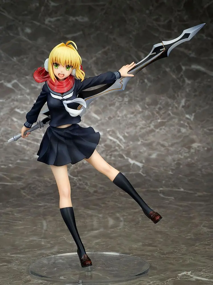 Fate/EXTELLA: Link 1/7 Nero Claudius Winter Roman Another Ver. PVC szobor figura 23 cm termékfotó
