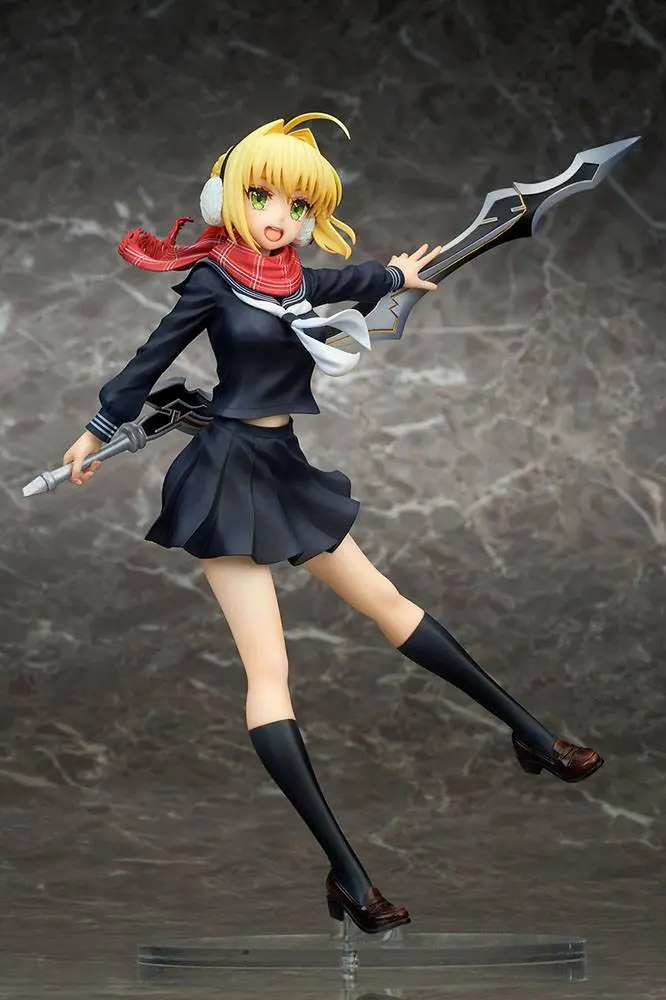 Fate/EXTELLA: Link 1/7 Nero Claudius Winter Roman Another Ver. PVC szobor figura 23 cm termékfotó