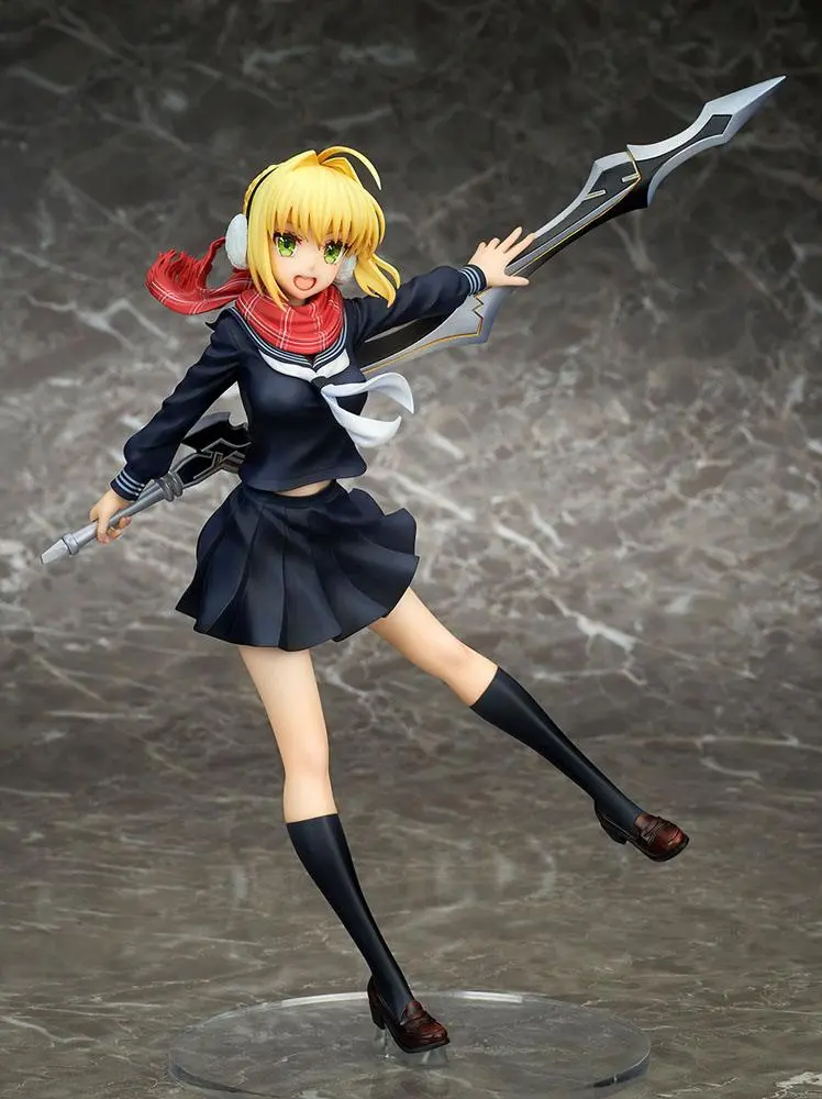 Fate/EXTELLA: Link 1/7 Nero Claudius Winter Roman Another Ver. PVC szobor figura 23 cm termékfotó