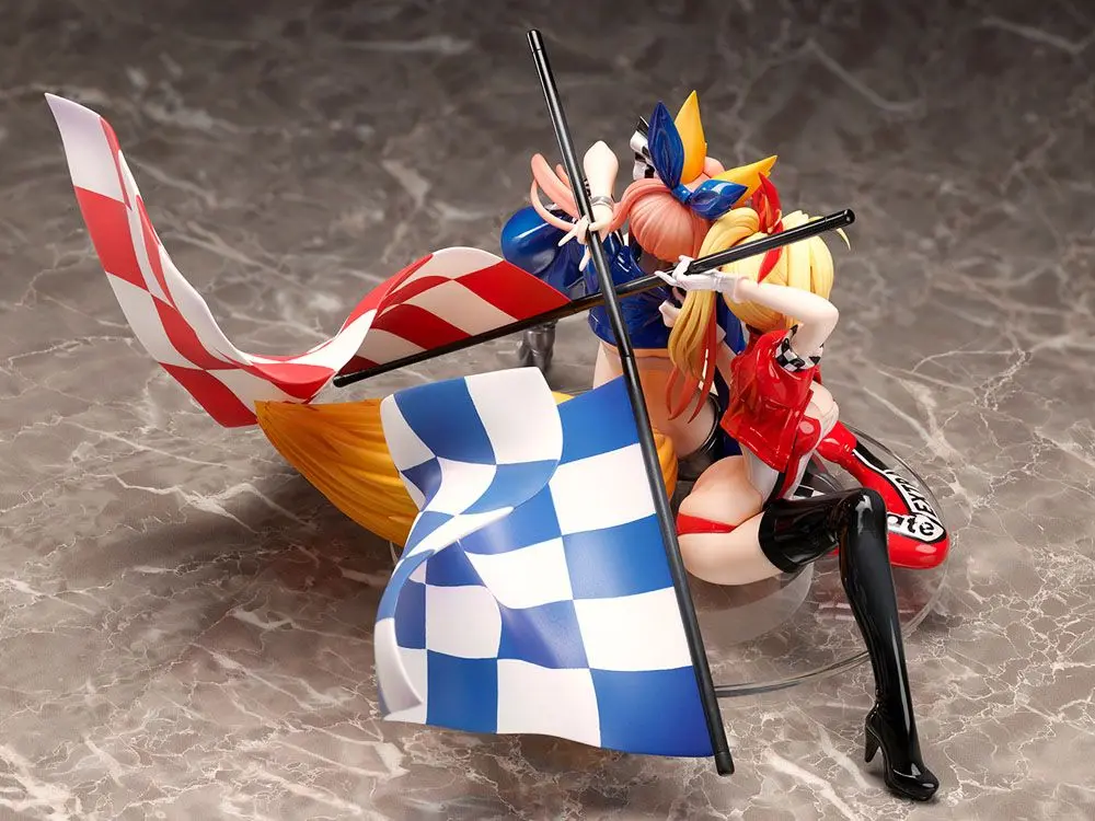 Fate/Extra 1/7 Nero Claudius &amp; Tamamo No Mae Type-Moon Racing Ver. PVC szobor figura 17 cm termékfotó