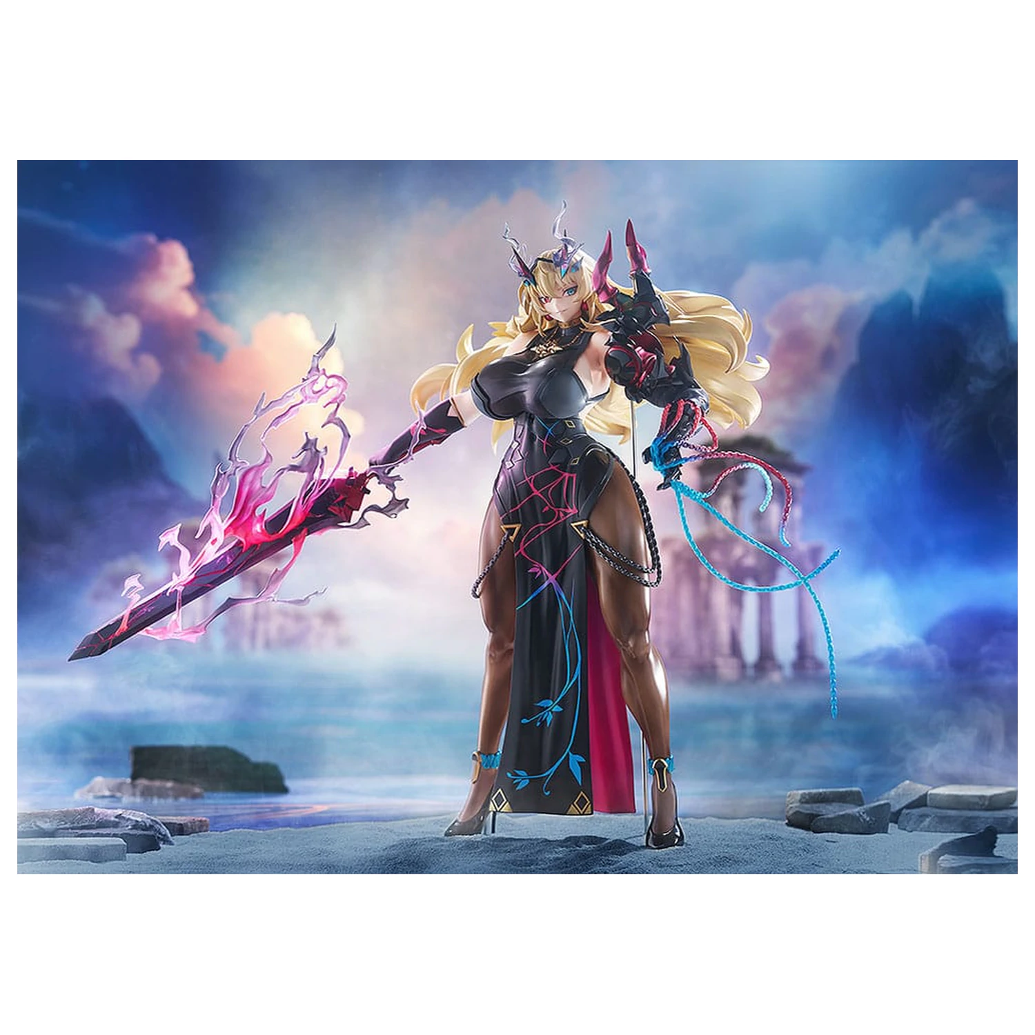 Fate/Grand Order 1/7 Saber/Barghest PVC szobor figura 32 cm  termékfotó