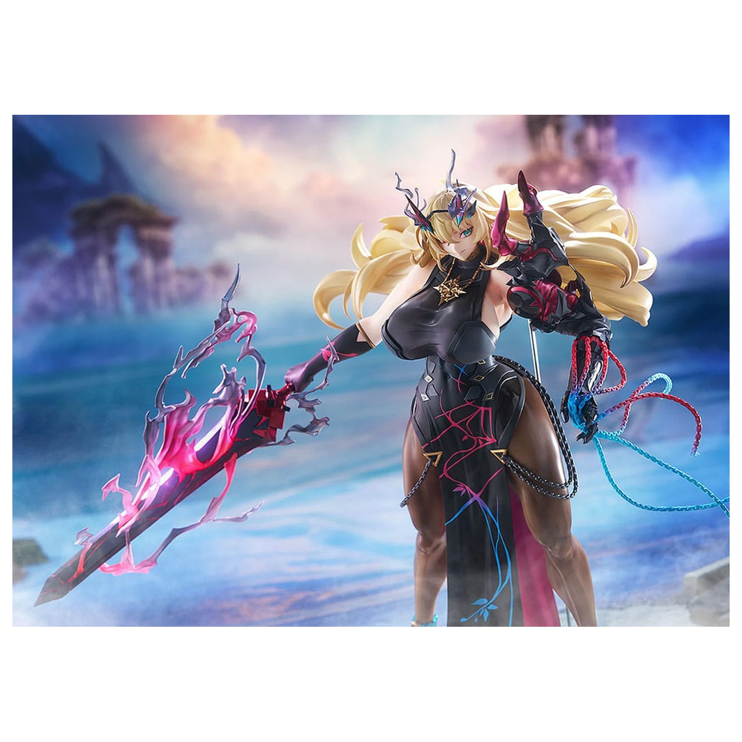 Fate/Grand Order 1/7 Saber/Barghest PVC szobor figura 32 cm  termékfotó