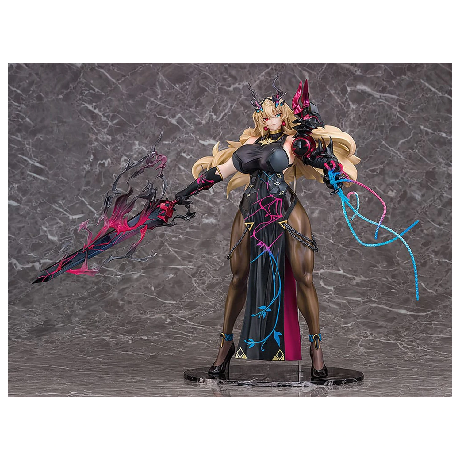 Fate/Grand Order 1/7 Saber/Barghest PVC szobor figura 32 cm  termékfotó