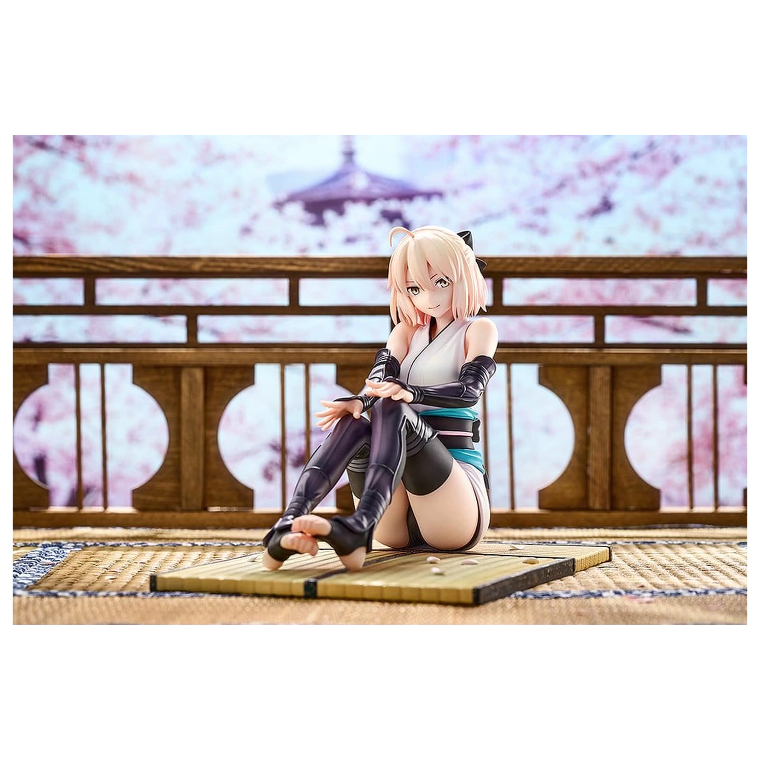 Fate/Grand Order 1/7 Saber Class servant Okita Souji Final Ascension Ver. PVC szobor figura 14 cm    termékfotó